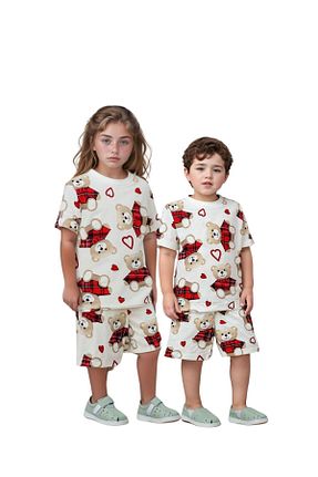 ست نوزادی رنگی بچه گانه پنبه ای Drop Kids - کد 945079692