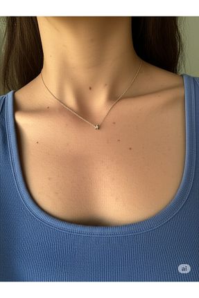 گردنبند جواهر طوسی زنانه آهن Kanosha - کد 886530039