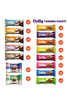 میان وعده سالم Delly - کد 923324115