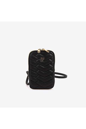 کیف پستچی مشکی زنانه چرم مصنوعی Kemal Tanca - کد 893721011