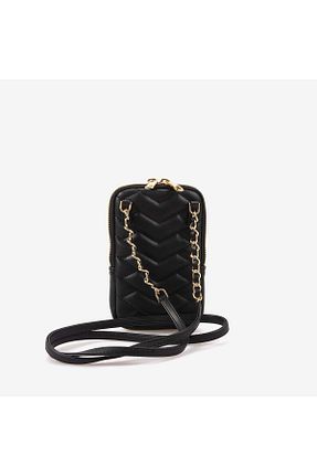 کیف پستچی مشکی زنانه چرم مصنوعی Kemal Tanca - کد 893721011