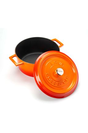 قابلمه نارنجی قابل استفاده بر روی اجاق القایی Lava - کد 343034501