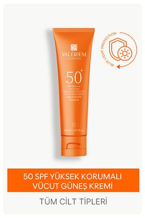 کرم ضد آفتاب بدن SPF 50 + VALERİEM LONDON - کد 935044901