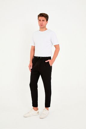شلوار مشکی مردانه پنبه ای BAYKİM Sports wear - کد 304650069