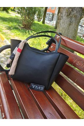 کیف دوشی مشکی زنانه چرم مصنوعی Kontes - کد 931443479