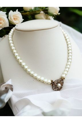 گردنبند مروارید سفید FAYRA ACCESSORIES - کد 888109614