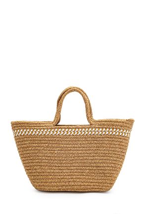 کیف دوشی رنگی زنانه حصیر minebag - کد 941995192