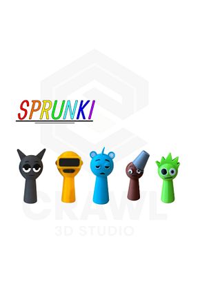اسباب بازی فیگور شخصیت CRAWL 3D STUDIO - کد 938878079