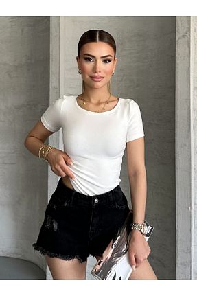 بلوز نباتی زنانه ساده modazoom - کد 946032608