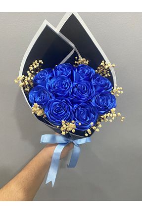 گل خشک و مصنوعی آبی EL EMEĞİ TASARIM - کد 899611440