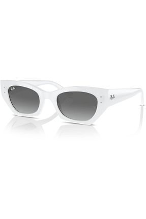 عینک آفتابی سفید زنانه 49 Ray-Ban - کد 829013315