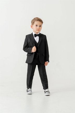 کت و شلوار رنگی بچه گانه یقه نوک تیز Pina Kids - کد 948022861