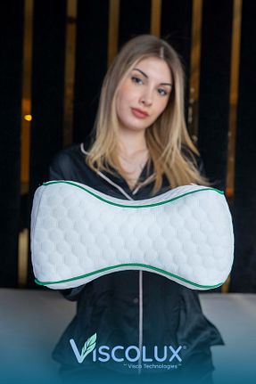 بالش سبز پلی استر ویسکوز پنبه Viscolux - کد 906408280