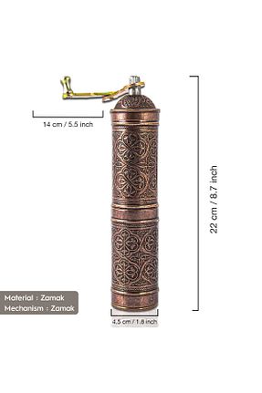 آسیاب قهوه و ادویه قهوه ای استیل (فولاد) Glios - کد 866997489