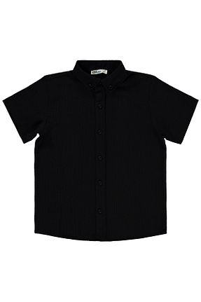 پیراهن مشکی بچه گانه رگولار Civil Boys - کد 923589699