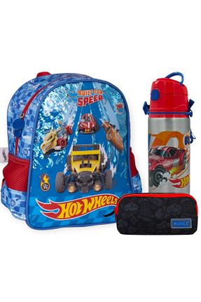 کیف مدرسه رنگی بچه گانه HOT WHEELS - کد 927564768