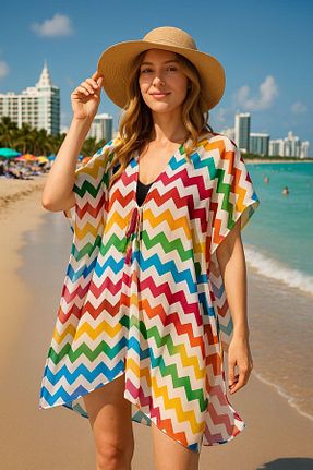 رویه بیکینی رنگی زنانه پلی استر Axesoire - کد 303531555