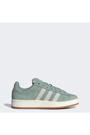 کفش اسنیکر سبز زنانه بند دار adidas - کد 839398924