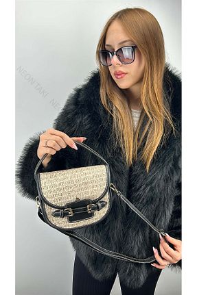 کیف پستچی مشکی زنانه Neon Takı by Atalay - کد 845069127
