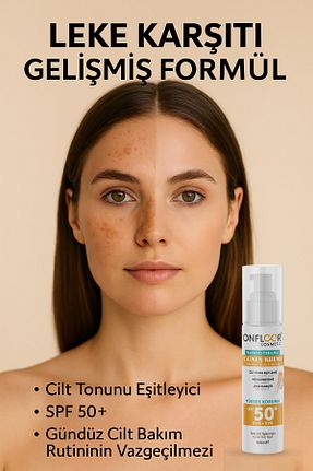 کرم ضد آفتاب صورت SPF 50 + ONFLOOR COSMETİC - کد 661150199