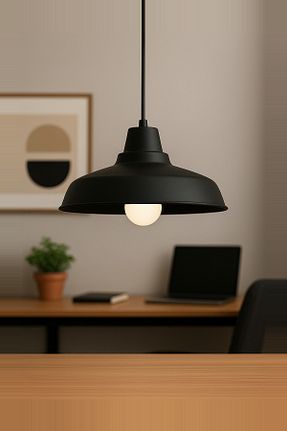 لوستر مشکی فلزی Lambadar - کد 32275205