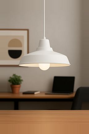 لوستر سفید فلزی Lambadar - کد 135568165