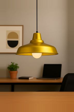 لوستر طلائی فلزی Lambadar - کد 135577872