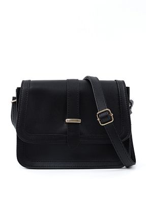 کیف دوشی مشکی زنانه چرم مصنوعی Shaka - کد 818226195