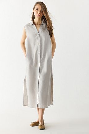 لباس رنگی زنانه کتان VENA - کد 940655250