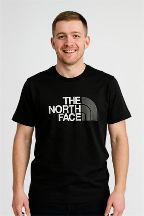 تیشرت رنگی مردانه یقه دوچرخه NORTHFACE - کد 946011261
