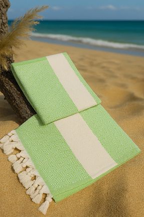 پشتمال سبز پنبه Fabric Box - کد 817107058