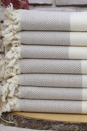 پشتمال بژ پنبه Fabric Box - کد 317373786