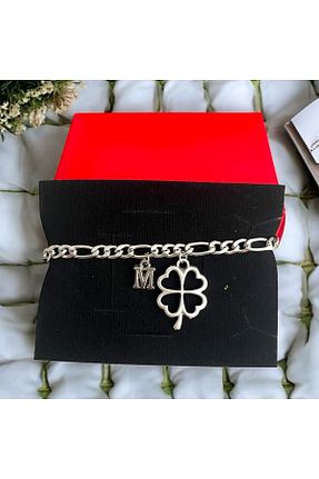 دستبند استیل (فولاد) طوسی زنانه استیل (فولاد) pofudukcase - کد 938508415
