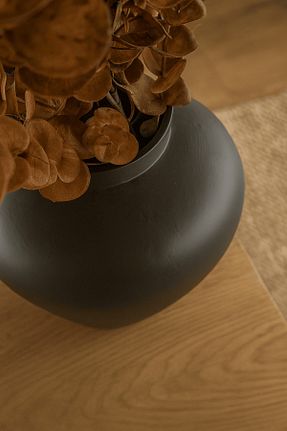 گلدان قهوه ای سرامیک CeramicArtDecor - کد 808922669