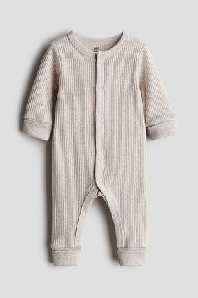 سرهمی بژ بچه گانه رگولار H&M - کد 857901144
