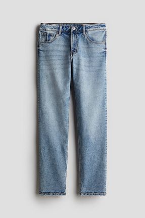 شلوار جین آبی مردانه پاچه لوله تفنگی H&M - کد 855446936