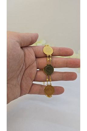 دستبند استیل (فولاد) زرد استیل (فولاد) michelle takı zerafetin yeni adresi - کد 945591904