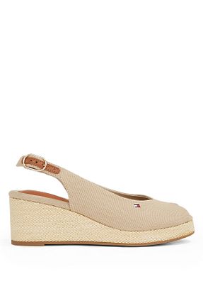 کفش پاشنه بلند پر بژ زنانه پاشنه متوسط (5-9 سانتی متر) Tommy Hilfiger - کد 945575538