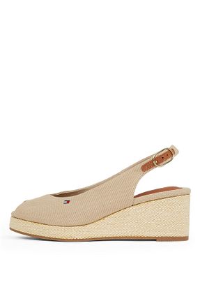 کفش پاشنه بلند پر بژ زنانه پاشنه متوسط (5-9 سانتی متر) Tommy Hilfiger - کد 945575538