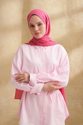 شال قرمز زنانه ویسکون ARMANDA - کد 945613132
