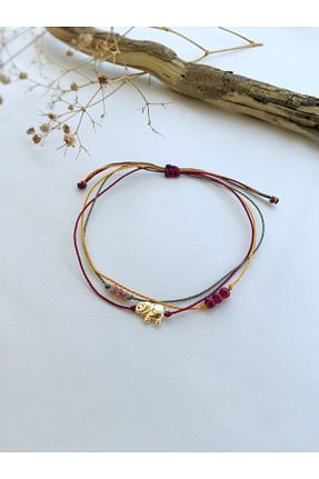 خلخال جواهر رنگی زنانه نخ Atölye Merdiven - کد 945649598