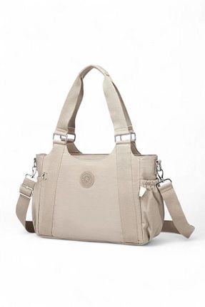 کیف دوشی بژ زنانه پارچه ای Smart Bags - کد 926958708