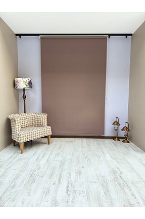 پرده کشوئی قهوه ای کلاسیک Stor mep mekanik - کد 945689414