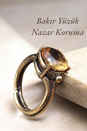انگشتر جواهر رنگی زنانه NBS Beautiful Naturel Stones - کد 945795602