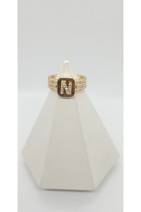 انگشتر استیل (فولاد) طلائی استیل (فولاد) ndjewelry - کد 945796259