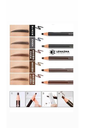 مداد چشم قهوه ای دارد Lenazma COSMETICS - کد 946281389