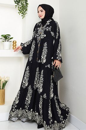 لباس حجاب مشکی زنانه رگولار Bestenur - کد 946101295