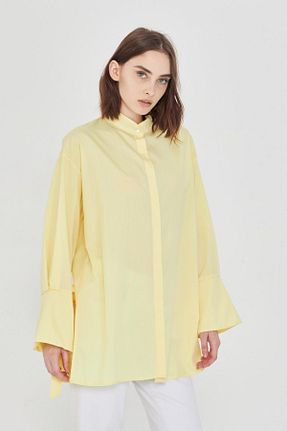 تونیک زرد زنانه بافتنی Seranka - کد 946083908