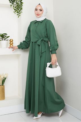 لباس حجاب سبز زنانه رگولار Bestenur - کد 946080947