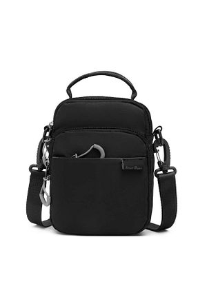 کیف پستچی مشکی زنانه پارچه ای Smart Bags - کد 445831129
